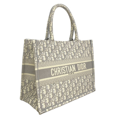 Dior Tote Trotter Book Canvas Gray — view 2