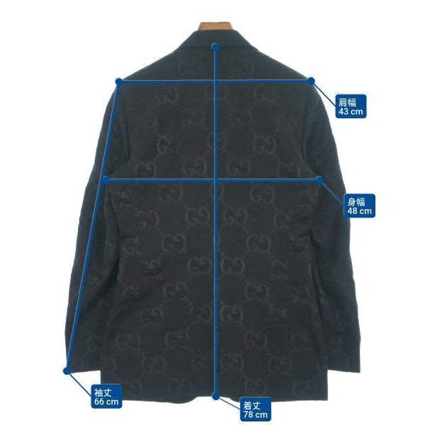 Gucci Tailored Jacket Black — view 6