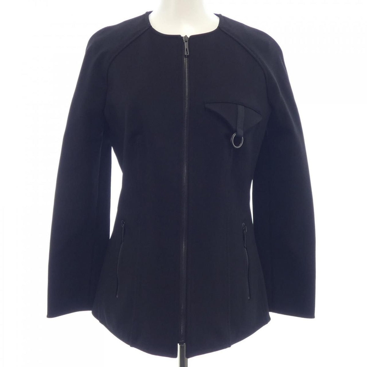 Hermes Collarless Jacket 38