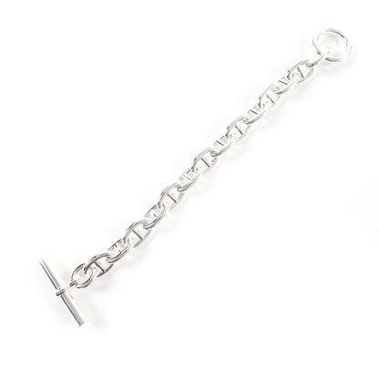 Hermes Chaine D'ancre MM 14 Links Bracelet Silver Weight — view 3