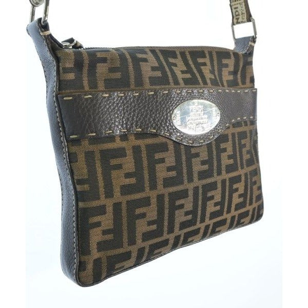 Fendi Shoulder Bag Brown — view 9