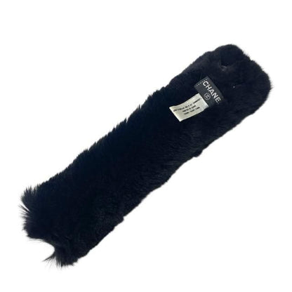 Chanel Lapin Fur Bracelet Bangle Wristband Accessories Small Accessories Fur