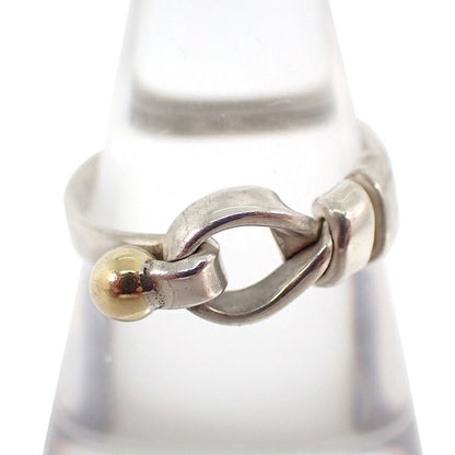 Tiffany & Co. 925 750 Hook Eye Ring