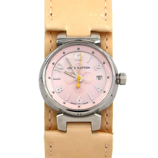 Louis Vuitton Tambour Wide Strap Q1216 SS Quartz