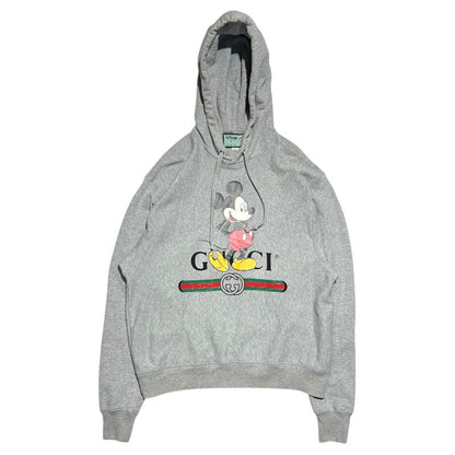 Gucci×disney Mickey Printed Logo Hoodie Mickey Printed Logo Hoodie 604218 XS