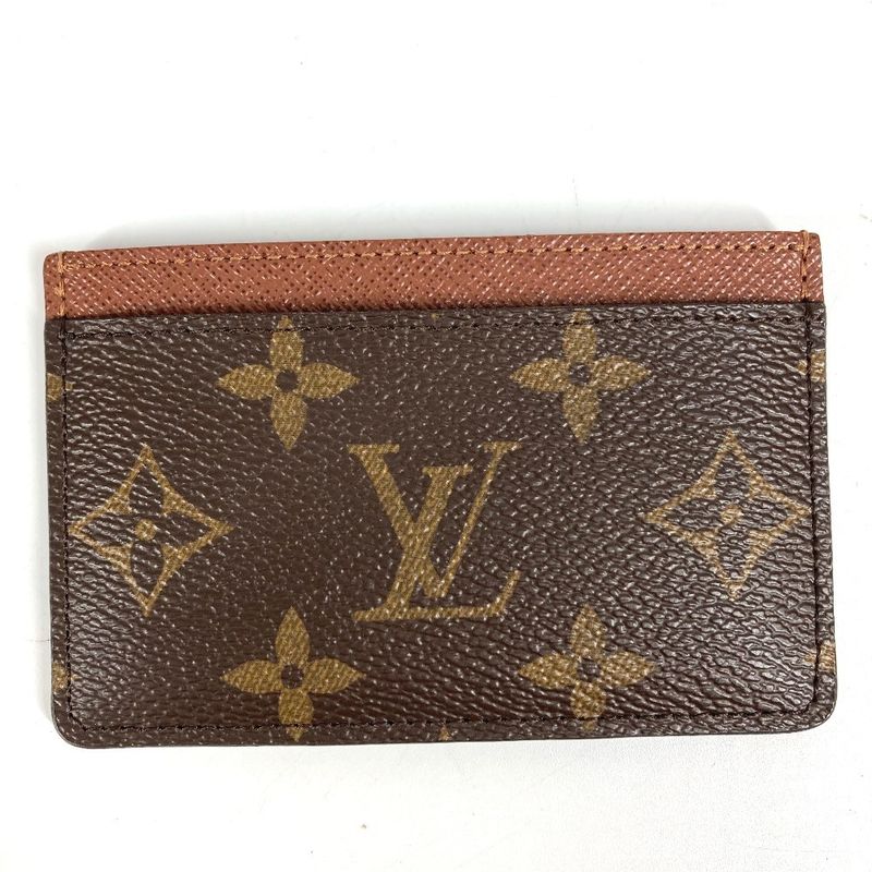 Louis Vuitton Card Case Card Case Porte Culte Surple M61733 Monogram Canvas