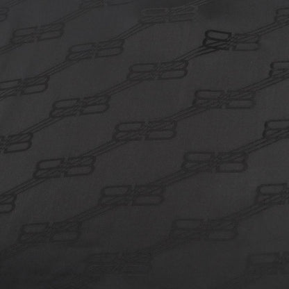 Balenciaga 23SS 746254 BB Logo Design Sleeveless Dress Black 36 Made In France