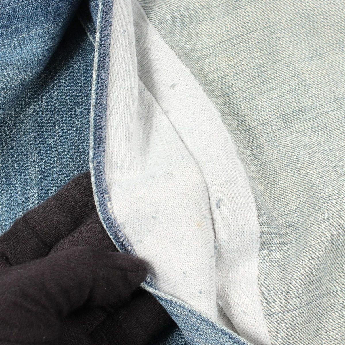 Chanel Denim Coat CC Logo Button — view 11