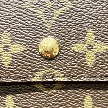 Louis Vuitton Monogram Porte Trésor International M61215 Long Wallet Trifold