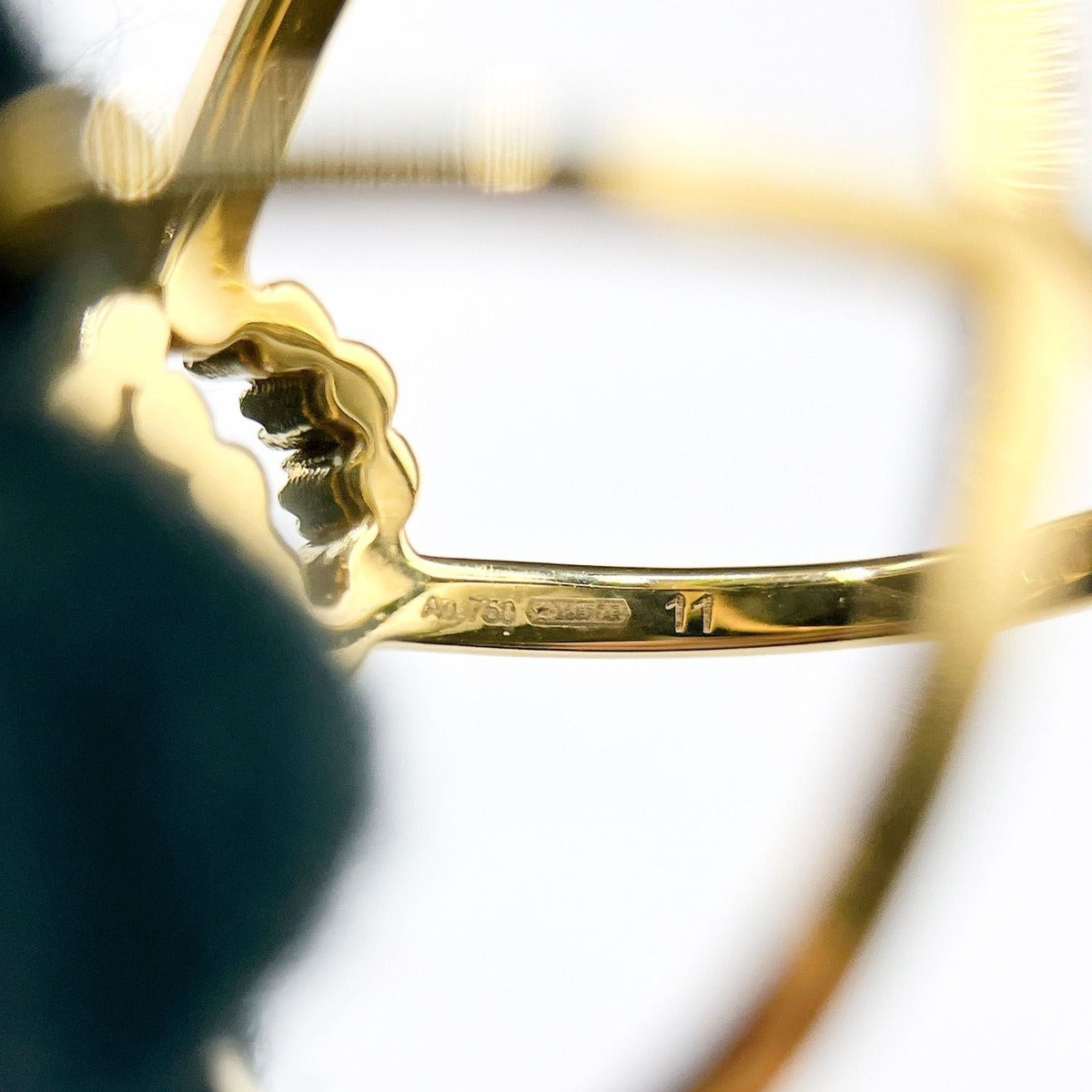 Gucci Running Cross Yellow Gold Ring Y — view 10
