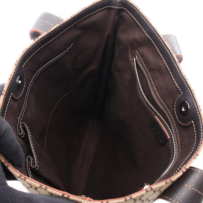 Celine Tote Macadam Brown Dark Leather — view 3