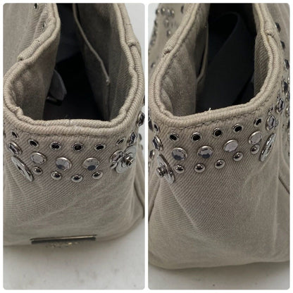 Prada Handbag Shoulder Perforated Studs Travel — view 6