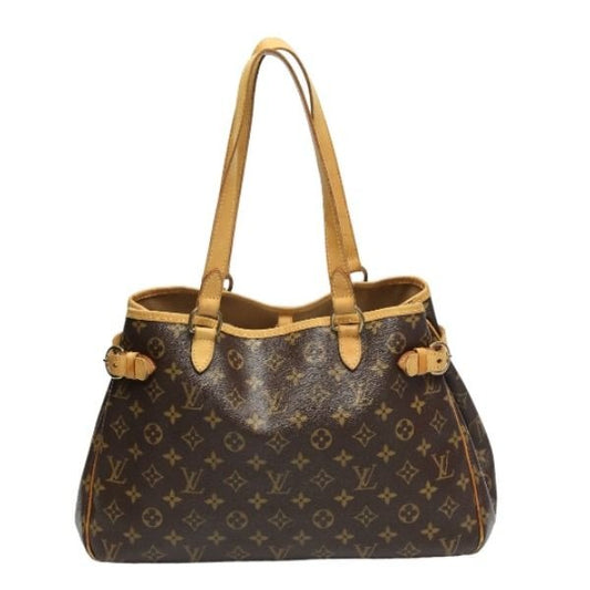 Louis Vuitton Monogram Batignolles Orizontal Tote Bag Brown