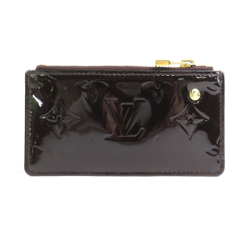Louis Vuitton Coin Case Key Case Monogram Vernis Pochette Cles M93518