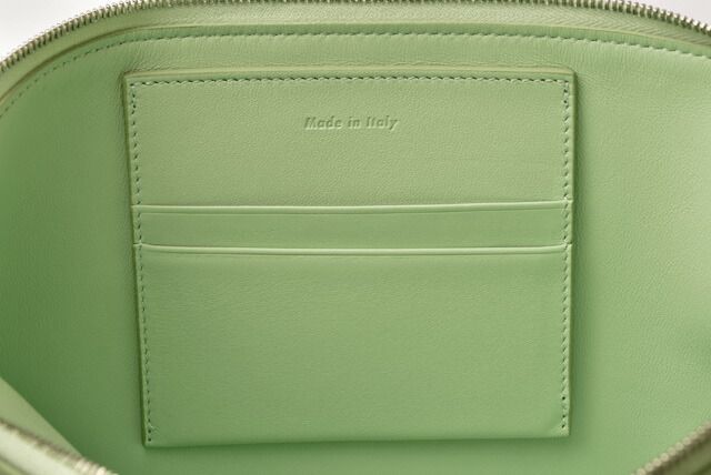 Celine Clutch Pouch Clutch Bag Ipad Case Celine Light Green Unused