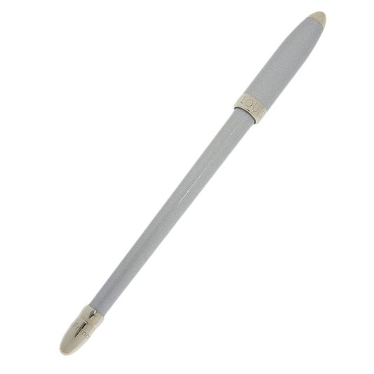 Louis Vuitton Stiloa Genda Silver Compact Ballpoint Pen Men Women Business