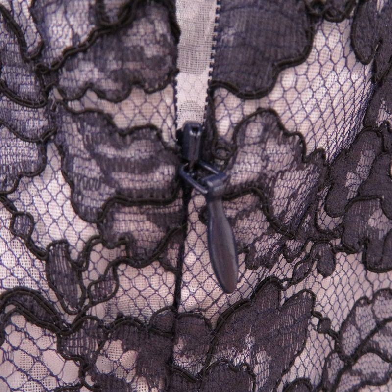 Chanel Camellia Lace Floral Short Sleeve Blouse Cut And Sewn Size 36 P47412w0543