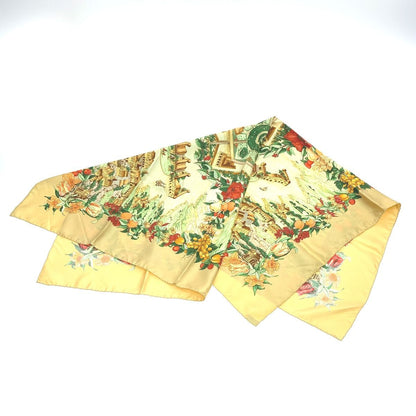 Hermes Silk Scarf Carre90 Au Pays de Cocagne "in Paradise"