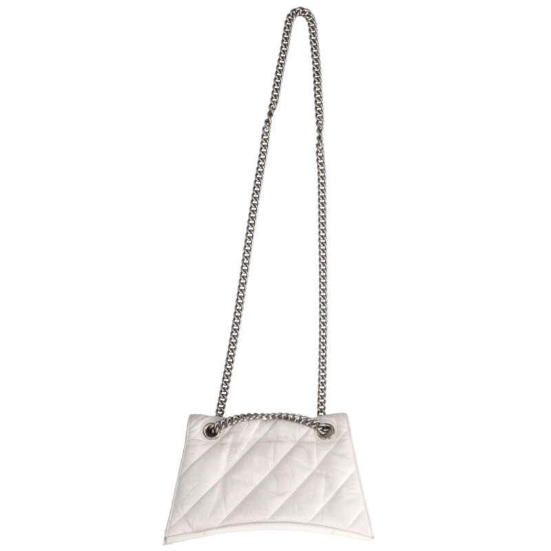 Balenciaga 716351 Crush Chain Bag Quilted Chain Strap Shoulder Bag Women's Small