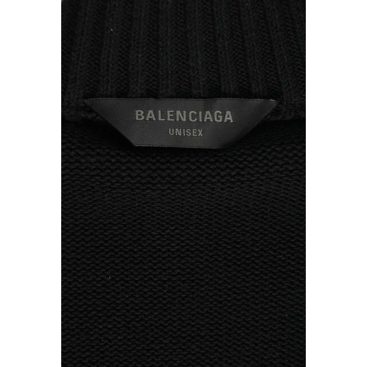 Balenciaga Y2K Zip Up Cardigan Tribal Damage — view 3