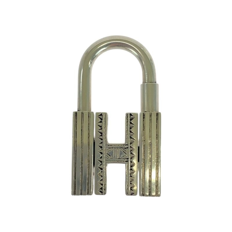 Hermes Touareg Silver SV 925 Cadena Key Holder Charm