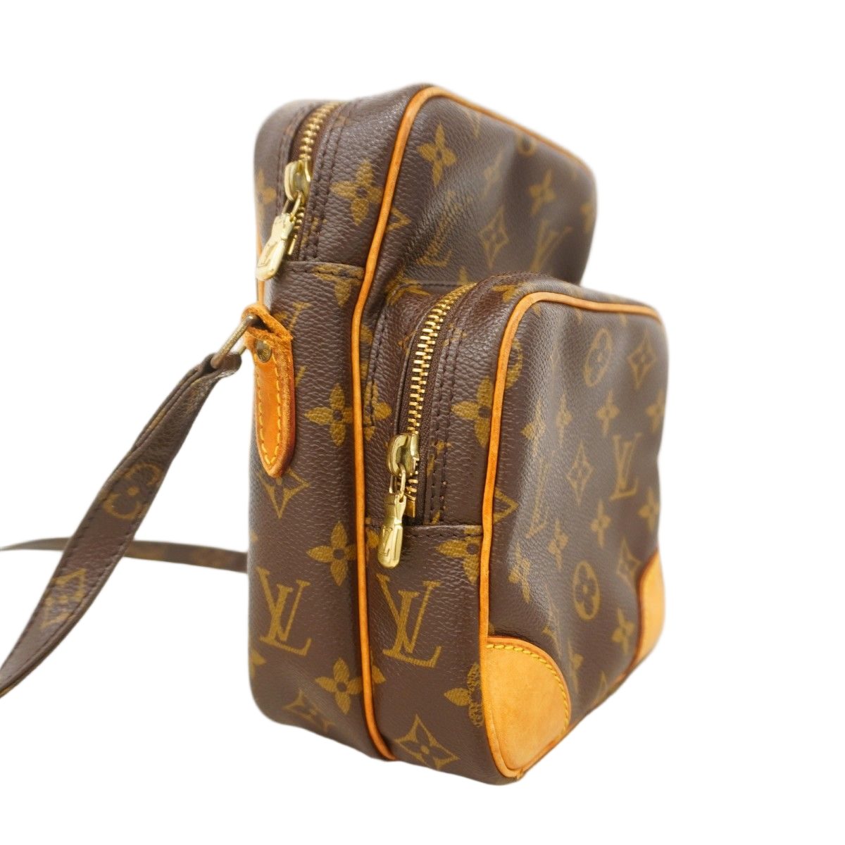Louis Vuitton Shoulder Bag Monogram Amazon Brown — view 2