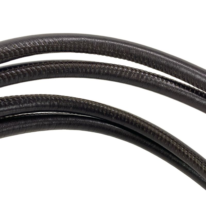 Chanel Shoulder Bag Cambon Line Bow Ring Bag A25171 Dark Brown Leather Lambskin