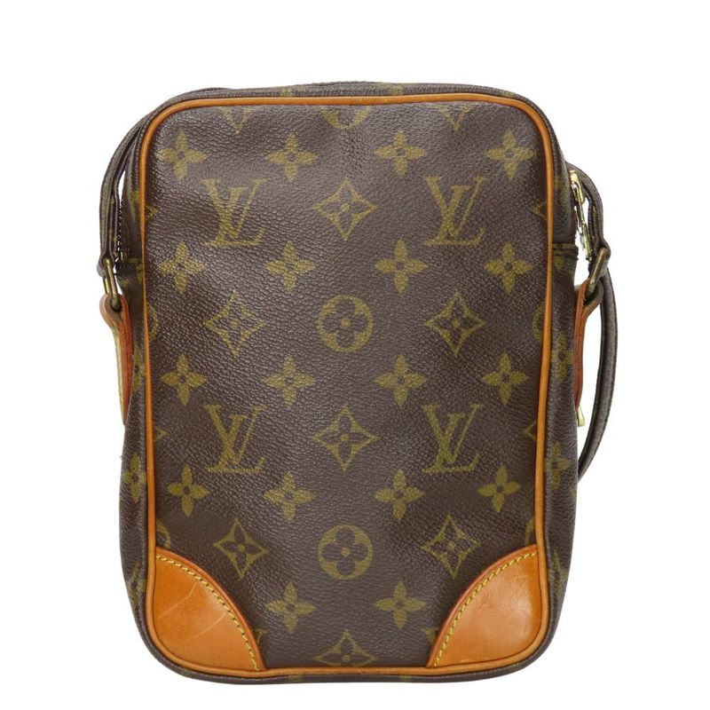 Louis Vuitton Shoulder Bag Amazon M45236 Monogram Nubuck Brown Crossbody Casual