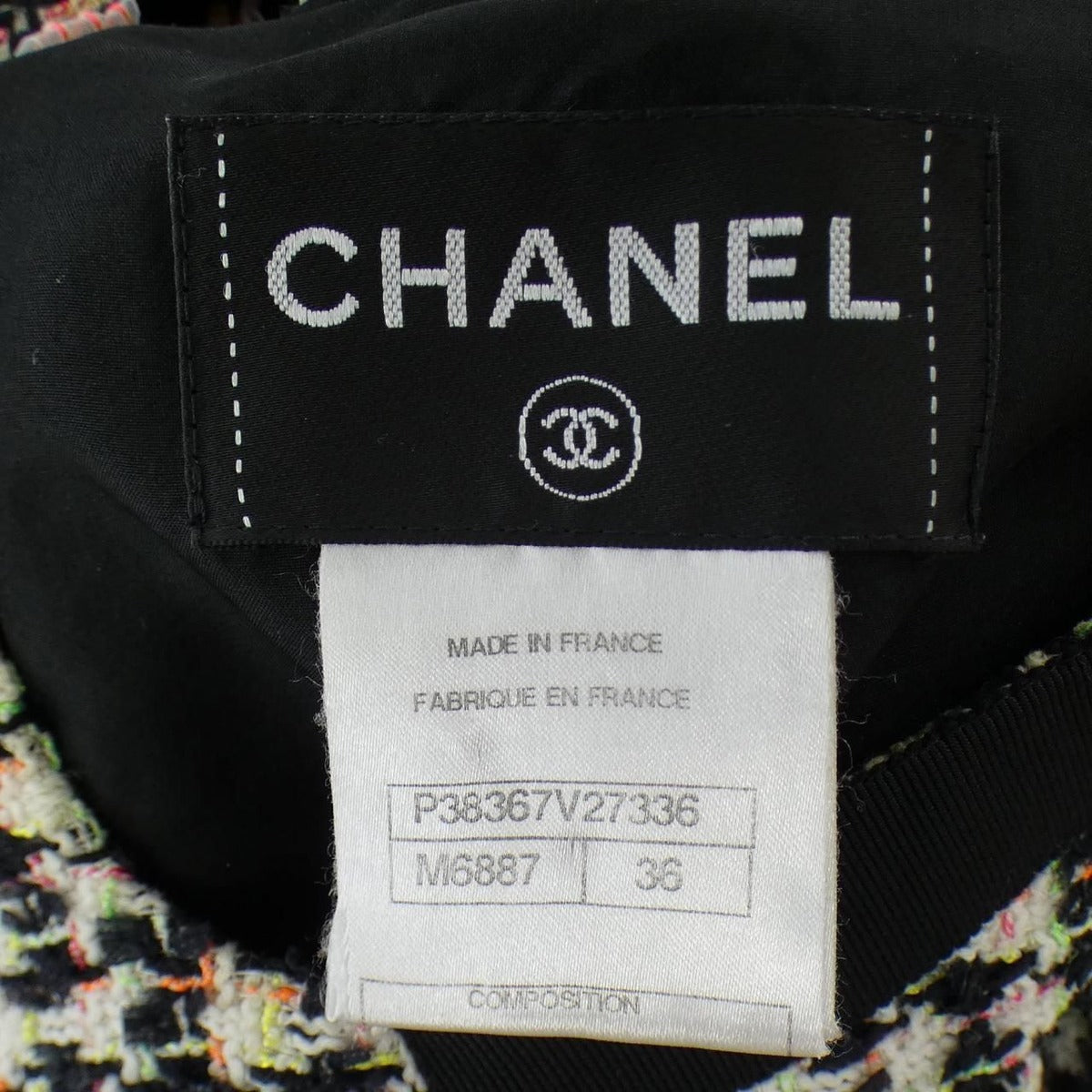 Chanel Dress Cashmere Black — view 4