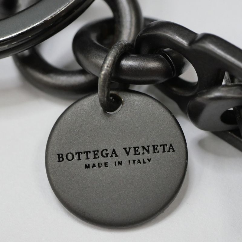 Bottega Veneta Key With Hook -ring Ivory- Leather Key Holder Accessories