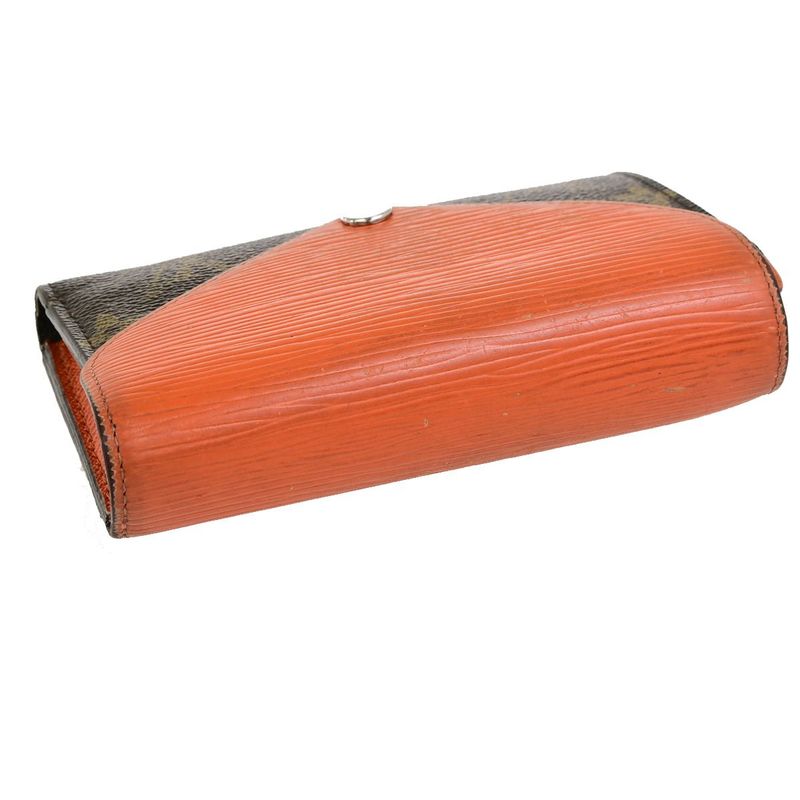 Louis Vuitton Marylou Compact Trifold Wallet Monogram Leather Orange M60495
