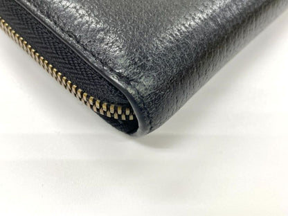 Gucci Animalier Bee Leather Zip Around Wallet Round Zipper Bee Long Wallet