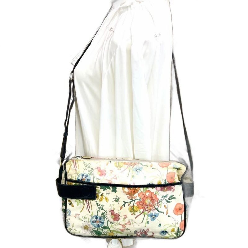 Gucci Shoulder Bag Flower Crossbody Travel