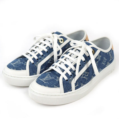 Louis Vuitton LV Rag-n-sneakers Monogram Denim Low Cut Sneakers