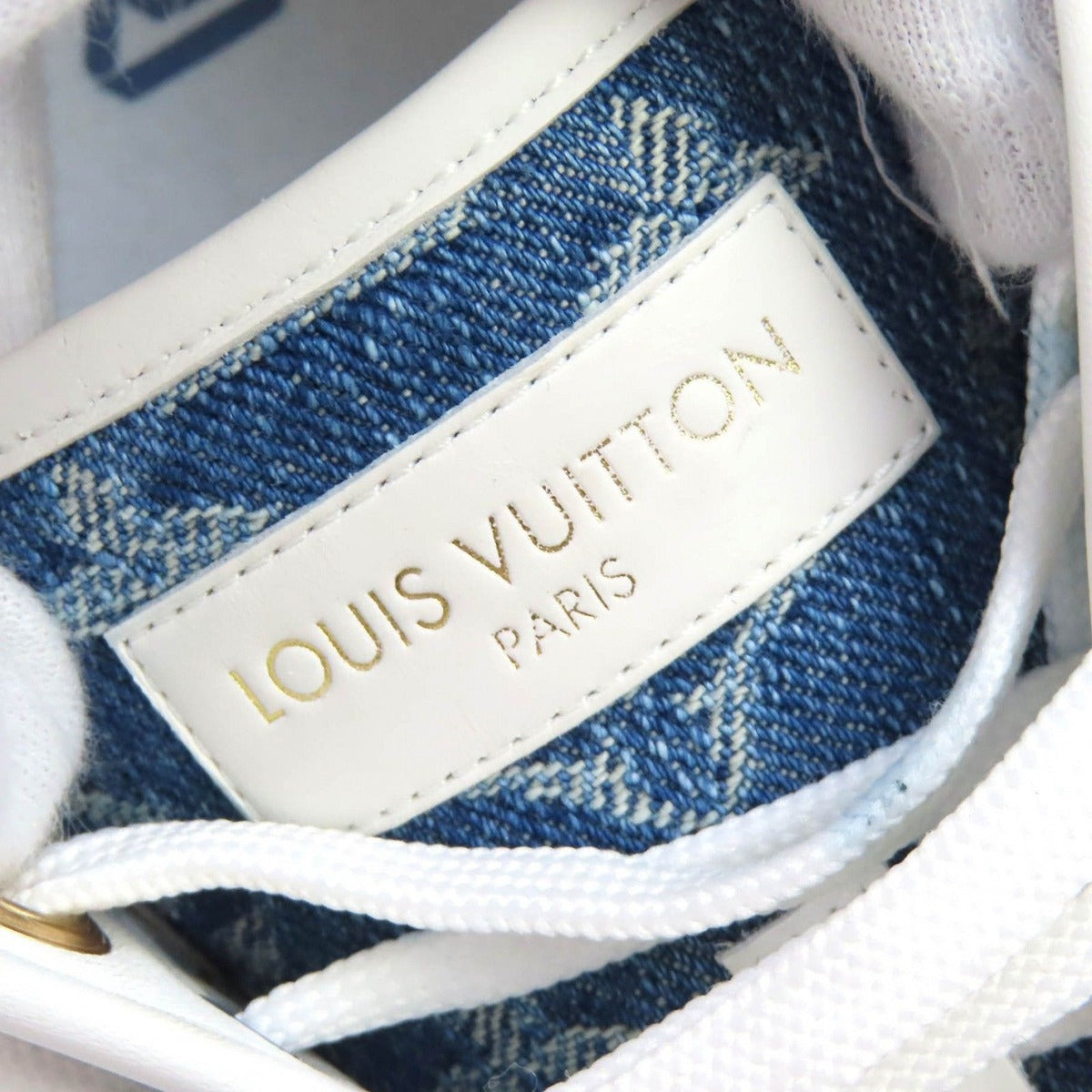 Louis Vuitton LV Rag-n-sneakers Monogram Denim Low Cut Sneakers — view 9