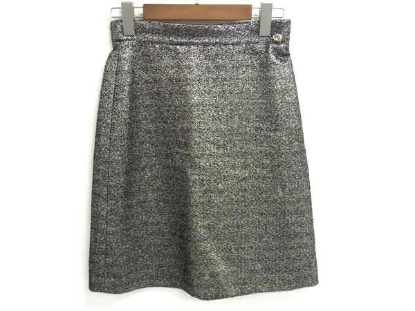 Chanel P44722v32877 Polyester Knee-length Tight Skirt Bottoms 36