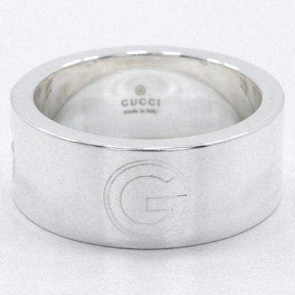 Gucci G Logo Silver 925 Size 12.5 Ladies 8.5g Ring