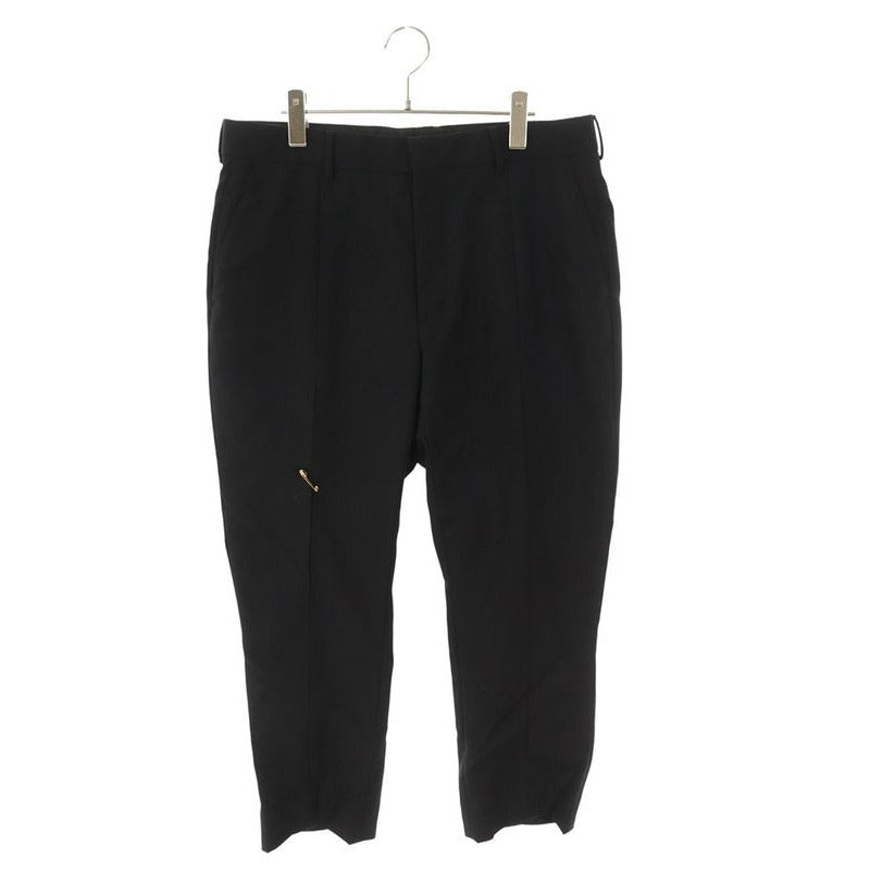 Fendi Ajnn Slacks Long Pants with Pin Badge 50