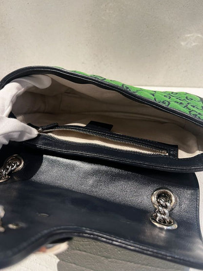 Gucci Marmont Quilted Green