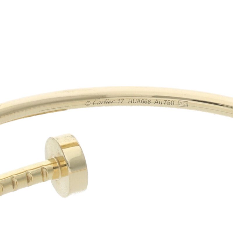 Cartier Juste UN CLOU Bracelet SM Juste Un Clou 18K Yellow Goldbracelet Men 17