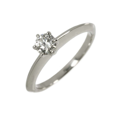 Tiffany & Co Solitaire Diamond Ring Platinum