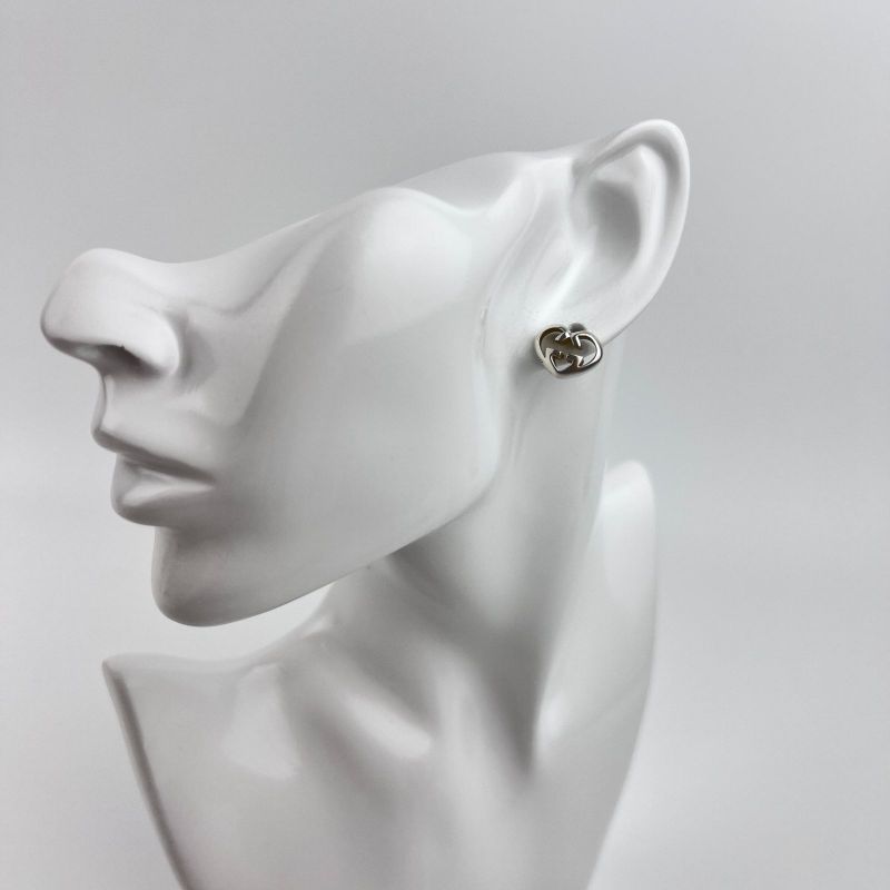 Gucci Accessories Earrings Silver Hat Vintage Women