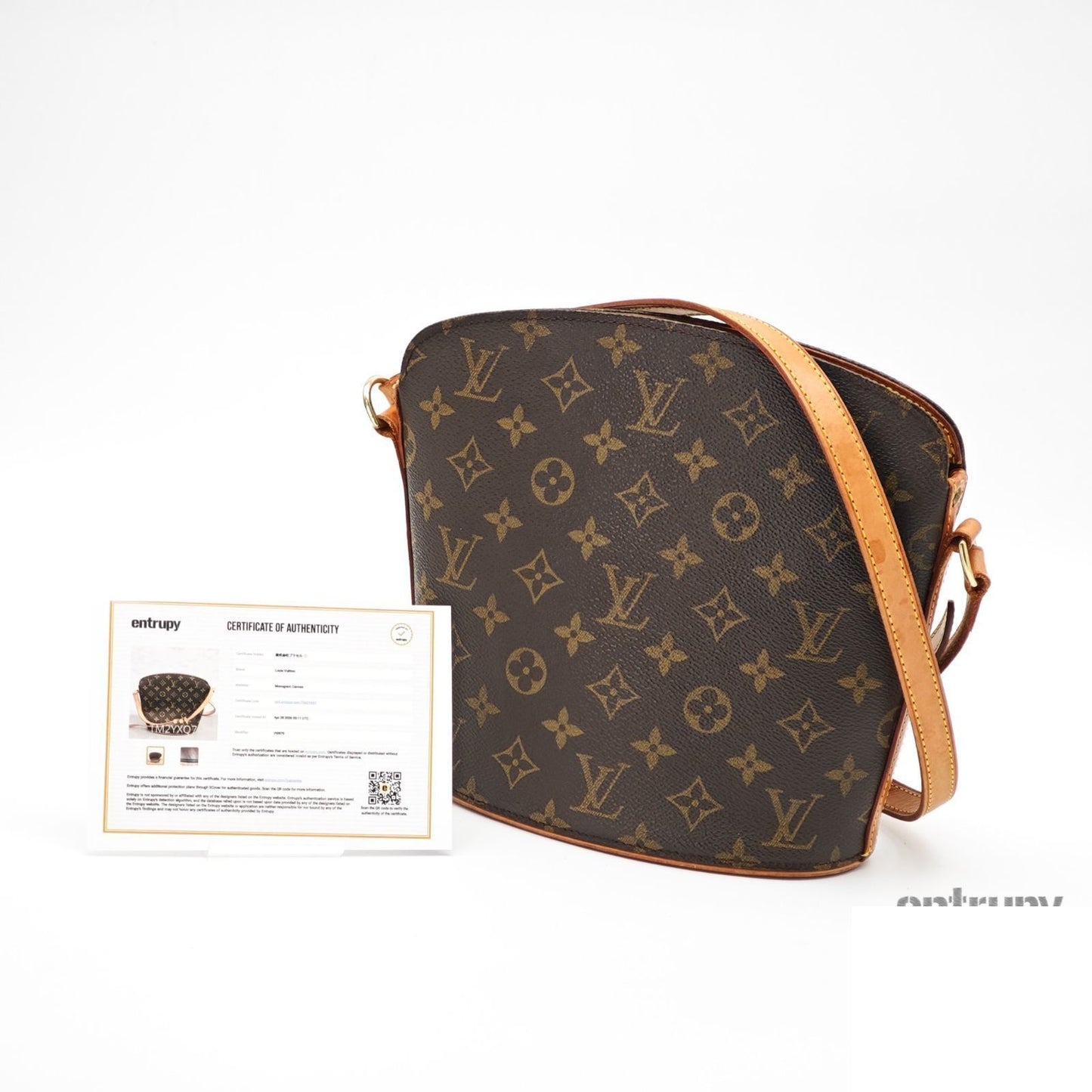 Louis Vuitton Drew Shoulder Bag Brown