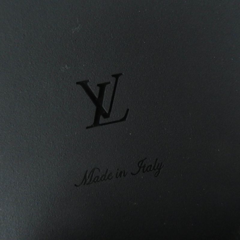 Louis Vuitton Yayoi Kusama Academy Line Leather Loafer Black 34.5 Storage With