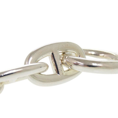 Hermes Chaine D'ancre TGM 11 Frames Silver 925 Bracelet 1502 Hermes