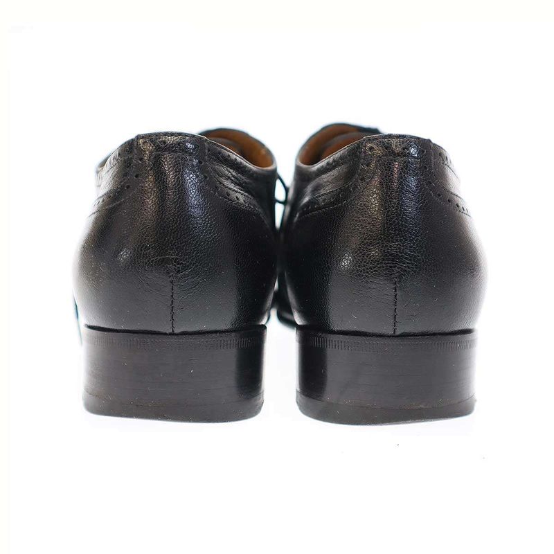 Gucci GG Pattern Dress Shoes 598300 Black 7