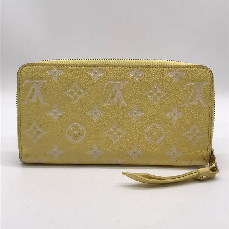 Louis Vuitton Monogram Empreinte Zippy Wallet Jaune Price Negotiation Welcome