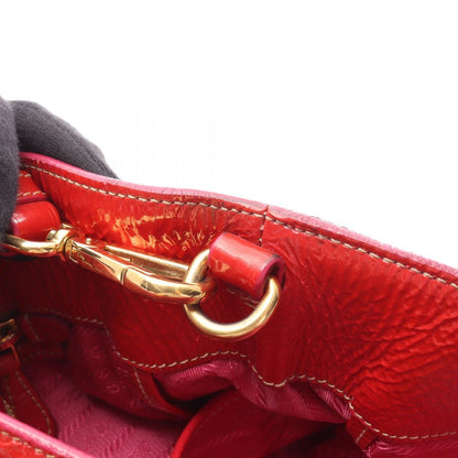 Prada Tote Red Patent Leather 2-Way — view 12
