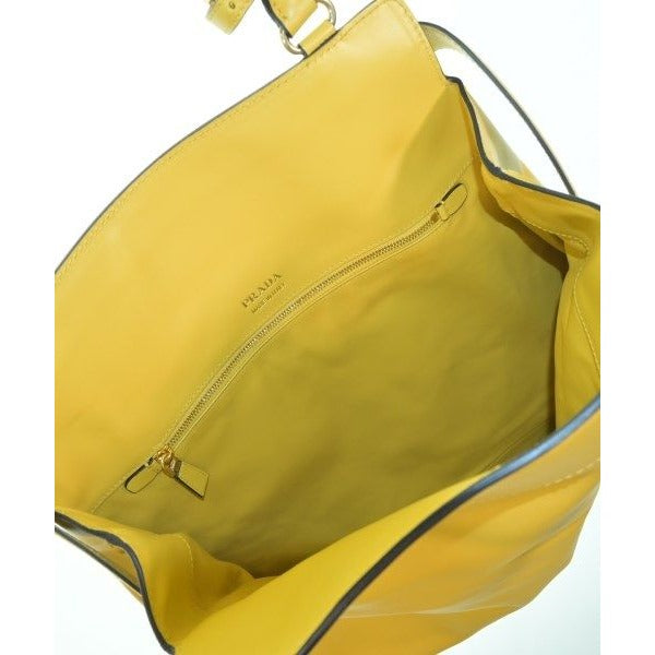 Prada Tote Leather Yellow — view 3