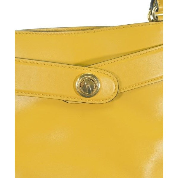 Prada Tote Leather Yellow — view 6